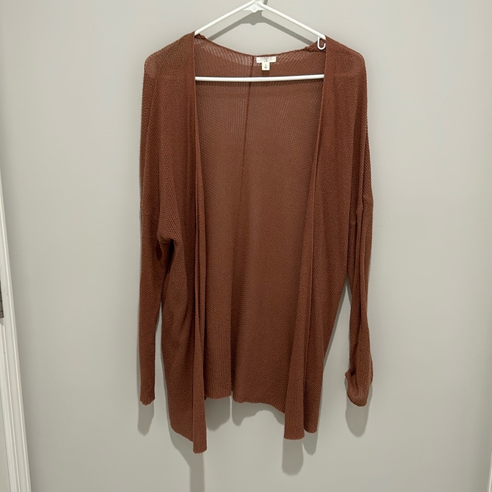 BP copper lightweight cardigan | S